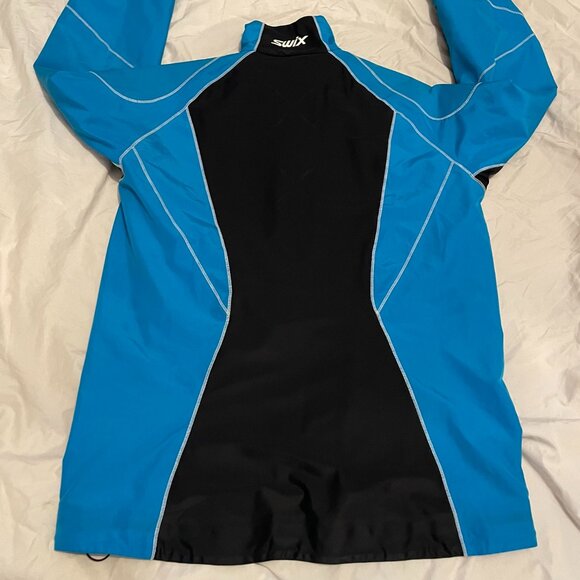 Swix Men's L XC Ski Jacket Blue - Picture 6 of 9